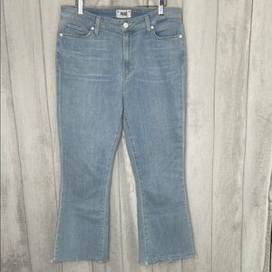 PAIGE Sky Blue Flare Women's Jeans